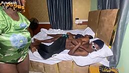 horny sister-in-law fucks big black cock sneakily