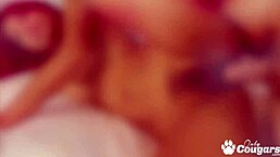 big booty asian rides dick from behind in doggystyle