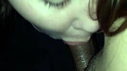 She Sucks My Cock Intensely, I Tell Her to Stop Before I Cum