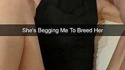 Breed Me Daddy - Ovulating Cheating Milf Wife Fucked on Snapchat