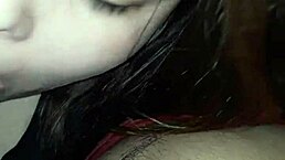 She Sucks My Cock Intensely, I Tell Her to Stop Before I Cum