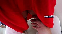 Husband watches stranger touch wife's big ass on train, they enjoy it