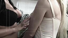 Can You Handle These Milfs Cindy Behr And Kerry Louise In Lingerie Foursome?