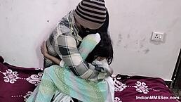 Horny Indian stepmom having sex at home with stepson?