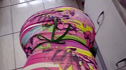 Blonde Amateur Milf In Dress Gets Blowjob And Fucked In Kitchen Pov Homemade