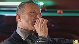 salty balls are girls best friend in interracial fun