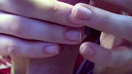 Sounding with extreme pre cum and cock rub