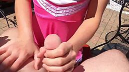 Cheerleading stepdaughter fucked by stepdaddy