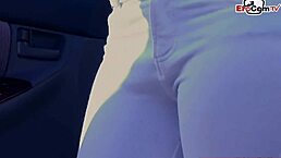 brunette teen 18+ with natural tits picked up from a bbc