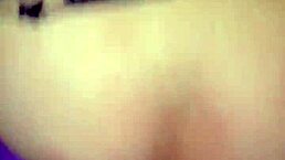 In 4k Pov, A Sexy Teen Witch With Long Hair Rides A Huge Dildo To Orgasm