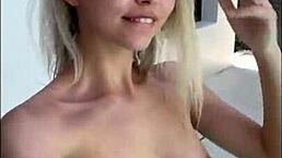 I moan as the skinny teen sucks my dick