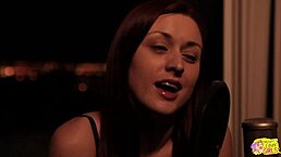 I always wanted to be proposed, Karlie Montana, so I hear lesbian stories, kissing and licking pussy