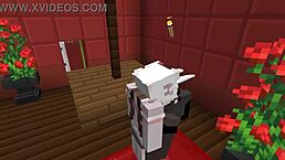 minecraft lesbian sex with a cute girl