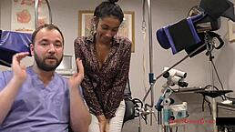 Tampa University Entrance Physical - Miss Mars Spreading In Latex