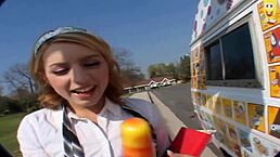 Lexi Belle Gets Banged By The Ice Cream Man