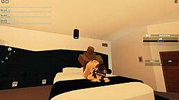 i watched roblox porn blacked, monster cock