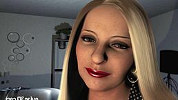 Wife Maria gets a monster BBC in stockings