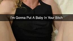 Breed Me Daddy - Ovulating Cheating Milf Wife Fucked on Snapchat