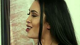 humiliating cfnm dominas at the office give handjobs and blowjobs.