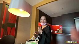 johntronx, asian maid begs me to cum inside her tight pussy