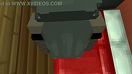 minecraft lesbian sex with a cute girl