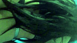 I spent time with my stepsister in the camping tent