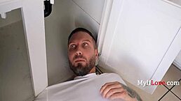 Pipe dreams come true! Thot fucks plumber for content.