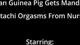 i'm channy, gettin' hitachi orgasms from nurse