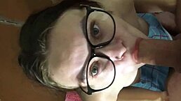 are you sucking or talking? girlfriend's sloppy deepthroat 😈