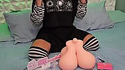 Sexdoll with huge tits does russian on me