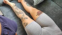 Adoring Tight Curves Through Leggings