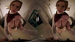 Rip panties off in dark room VR