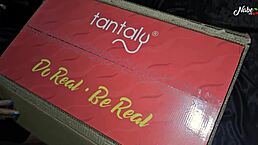 I unbox Tantaly Sarina for a hot pussy riding