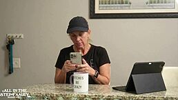 Step mom sucked junior's hard cock in the shower!