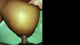 con 18 años y ese culo tan enorme es perfecta para el anal rough creampie