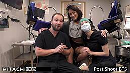 i'm channy, gettin' hitachi orgasms from nurse