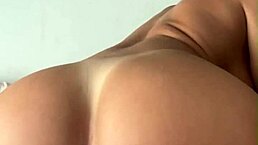 Tattooed brunette enjoys solo masturbation in compilation