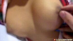 Can this busty geisha please with her moist mouth and tight pussy in the love hotel?