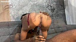 Girl with dwarfism lets me videotape her while subjecting her to a hardcore threesome