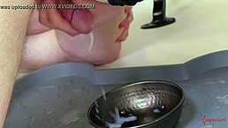 degraded bdsm pig slave eats dom's ass 😈