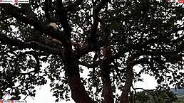 Blonde And Brunette Fucked Publicly!