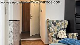 I Dropped The Towel In Front Of The Delivery Man Real Delivery