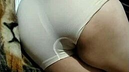 staying over at doña mary's house in mexico, i sneak into her room at night for big ass doggystyle amateur action at the gym