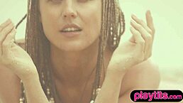 Petite Australian Milf Displays Round Tits And Sandy Bubble Butt