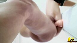 Behind Scenes Katerina Hartlova Fucking Dildo In Socks