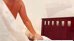 Jayden Jaymes Masturbates Her Tight Pussy and Big Tits