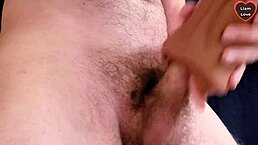 Big Cock Teases Toy Before Huge Cumshot