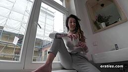 Ersties Lesbians Dive into Hot Sex