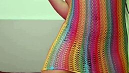 I open my ass with a huge zucchini until I cum squirting