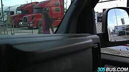 Nerdy Latina Girl Fucks for Cash 2 1